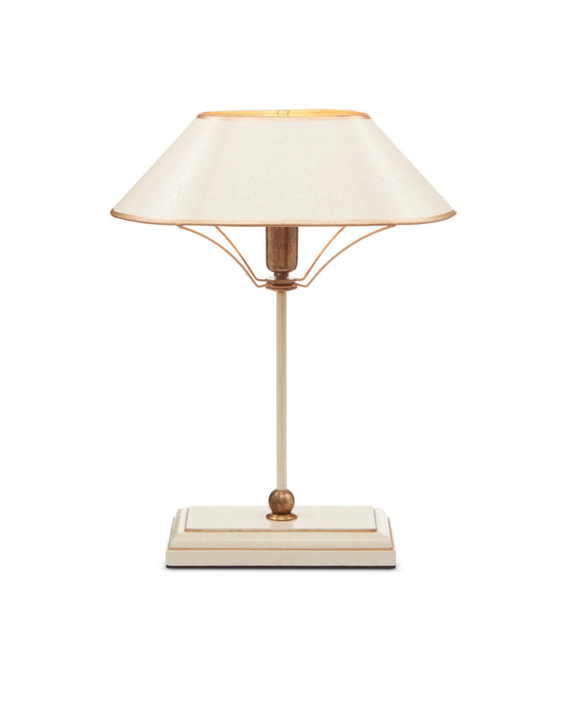 Daphne Table Lamp in Ivory / Gold