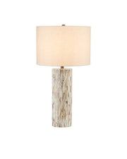Aquila Table Lamp in Cream / Natural / Brown