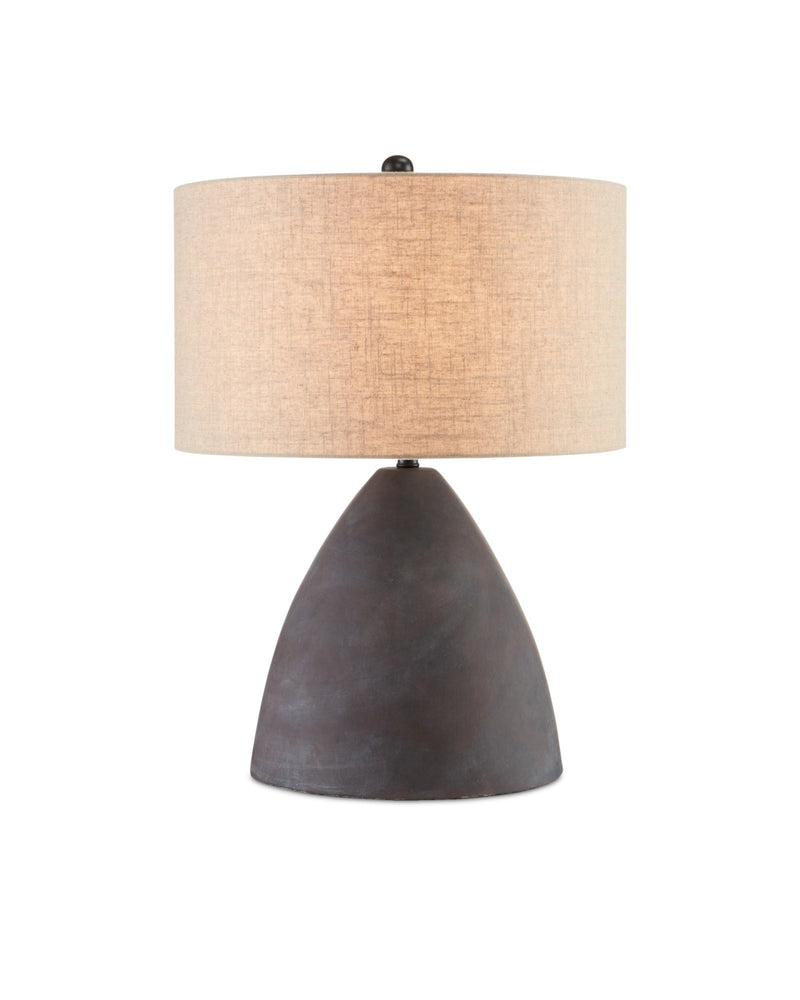 Zea Table Lamp in Antique Black