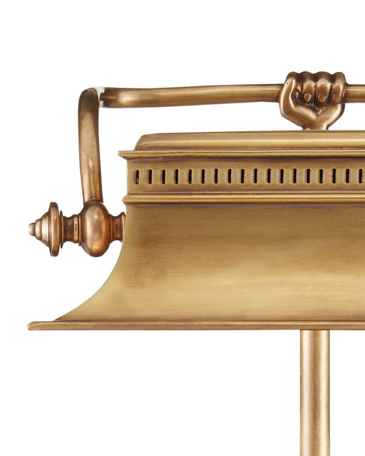 Malvasia Desk Lamp in Vintage Brass