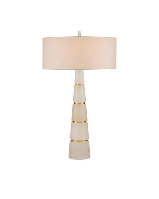 Eleanora Table Lamp in Natural / Natural Brass