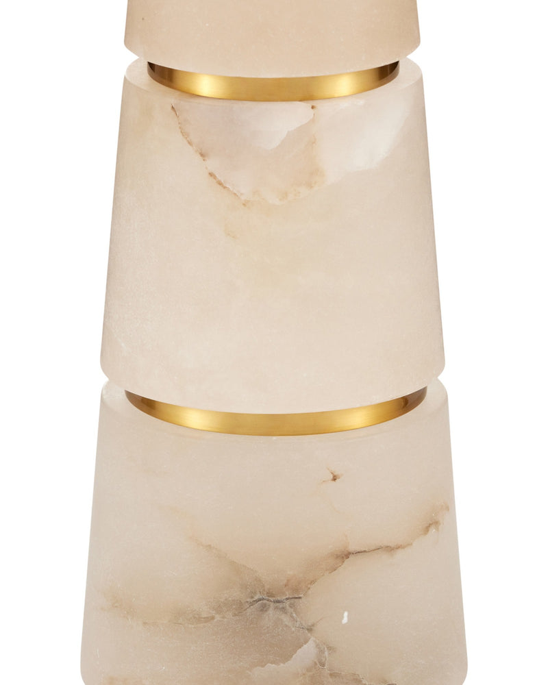 Eleanora Table Lamp in Natural / Natural Brass
