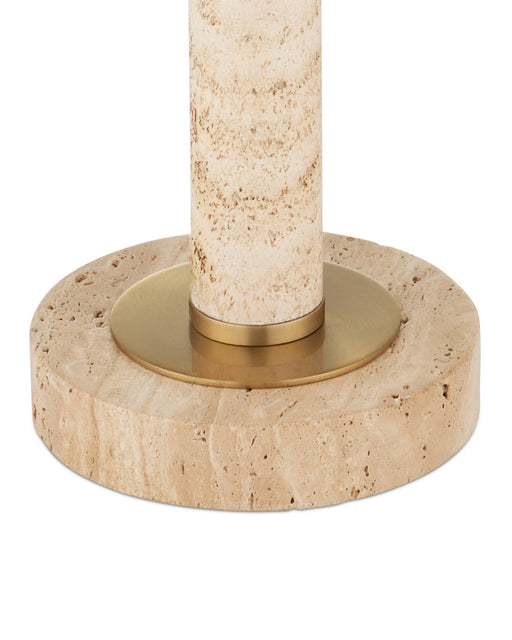 Miles Table Lamp in Natural / Polished Brass
