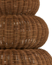 Mabrouka Table Lamp in Dark Brown