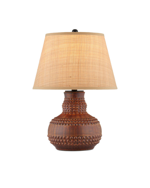 Atamo Table Lamp in Dark Brown