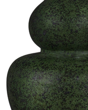 Kinnaird Table Lamp in Moss Green / Antique Brass
