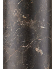 Vespera Marble Table Lamp in Coffee Brown / Antique Brass