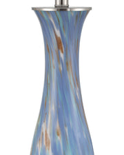 Lapis Table Lamp in Blue / Pale Brown
