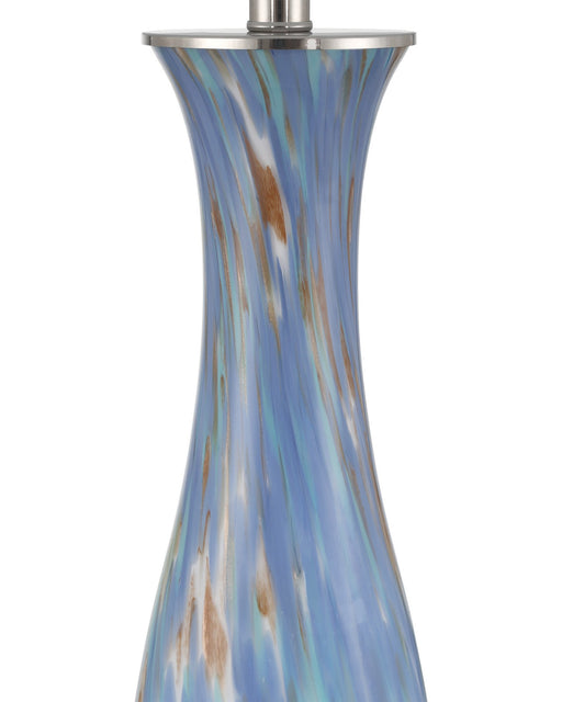 Lapis Table Lamp in Blue / Pale Brown