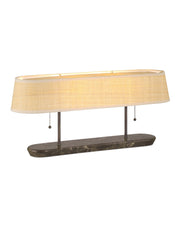 Museum Desk Lamp in Dark Bronze / Brown