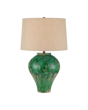 Blarney Table Lamp in Green