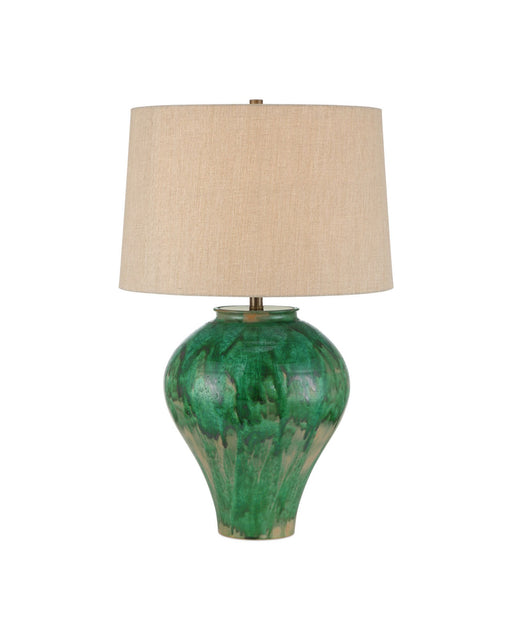 Blarney Table Lamp in Green