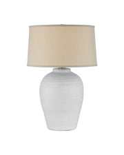 Dashwell Table Lamp in White