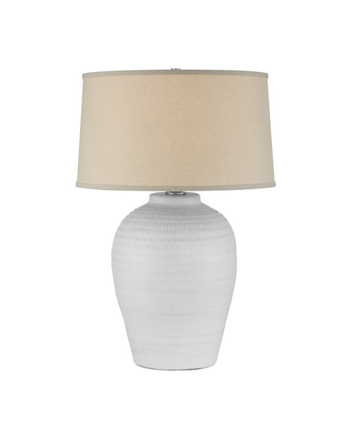 Dashwell Table Lamp in White
