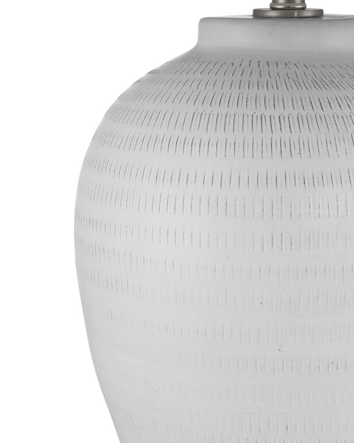 Dashwell Table Lamp in White