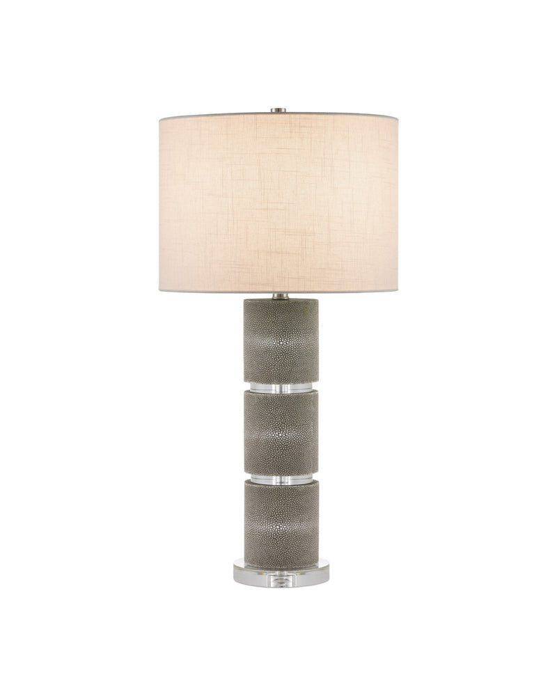 Lofitt Table Lamp in Gray / Clear