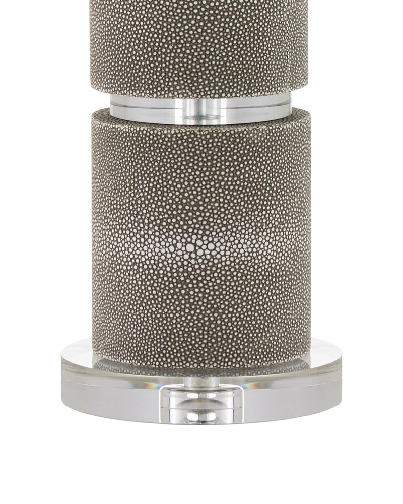 Lofitt Table Lamp in Gray / Clear
