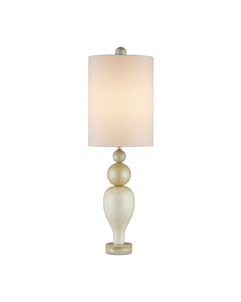 Hutson Table Lamp in Warm Ivory / Light Olive