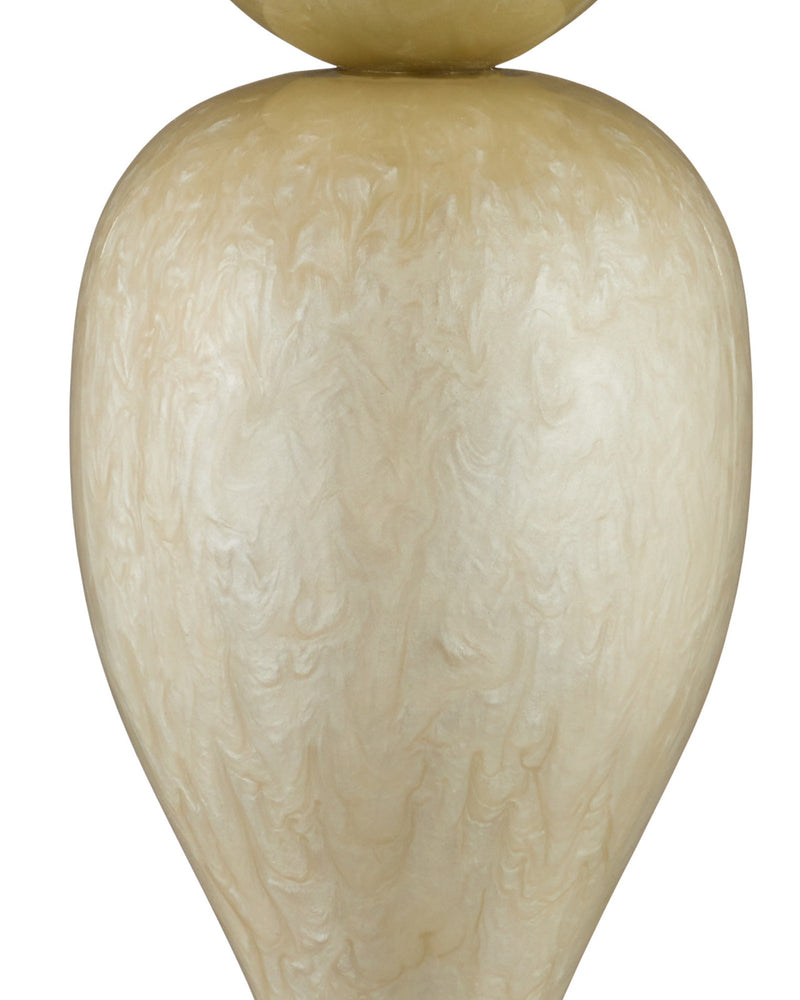 Hutson Table Lamp in Warm Ivory / Light Olive