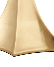 Cassia Table Lamp in Gold Leaf