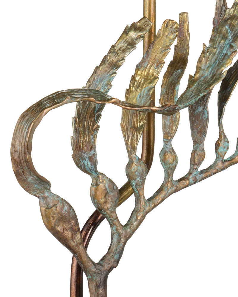 Latissima Table Lamp in Verdigris / Black