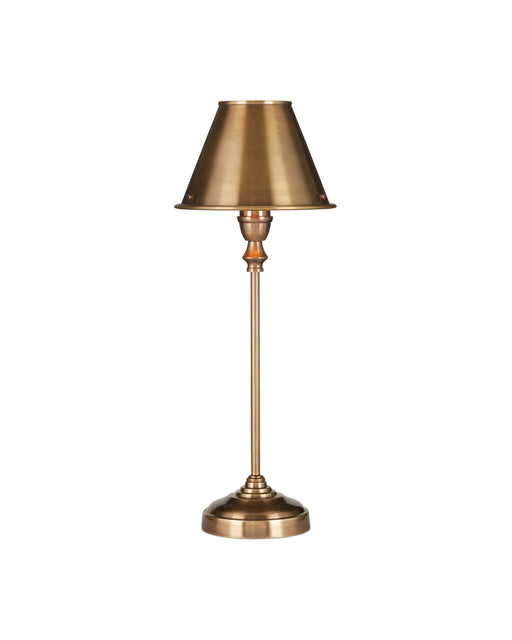 Rowsay Table Lamp in Antique Brass