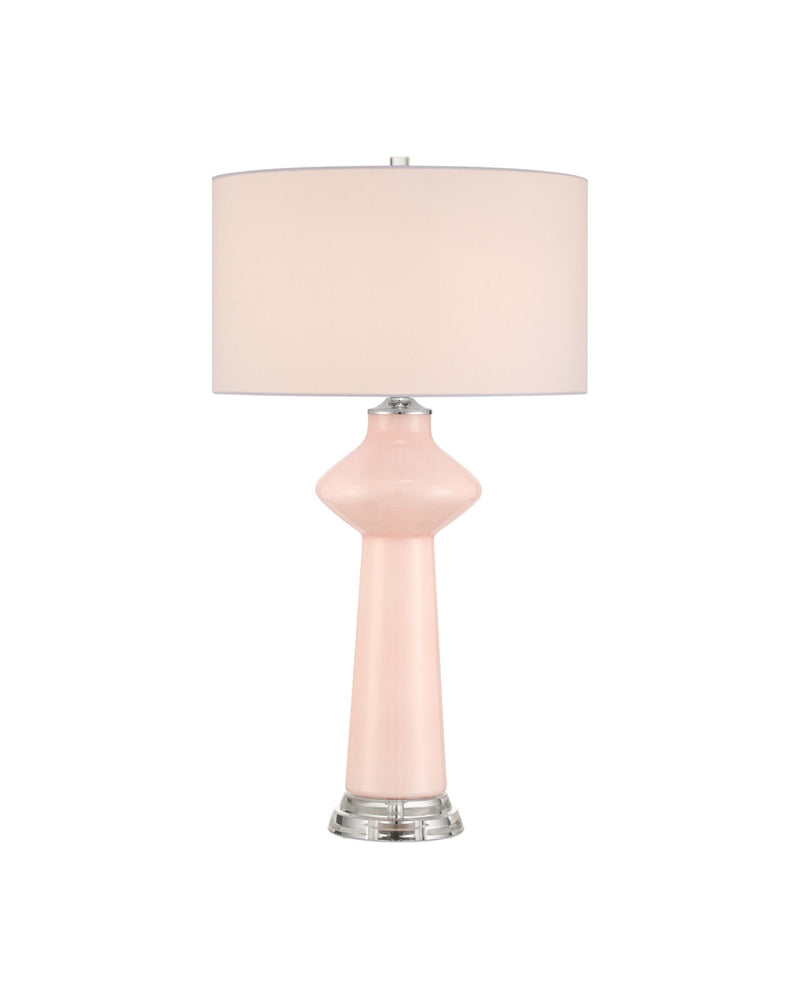 Henrietta Table Lamp in Pink / Clear