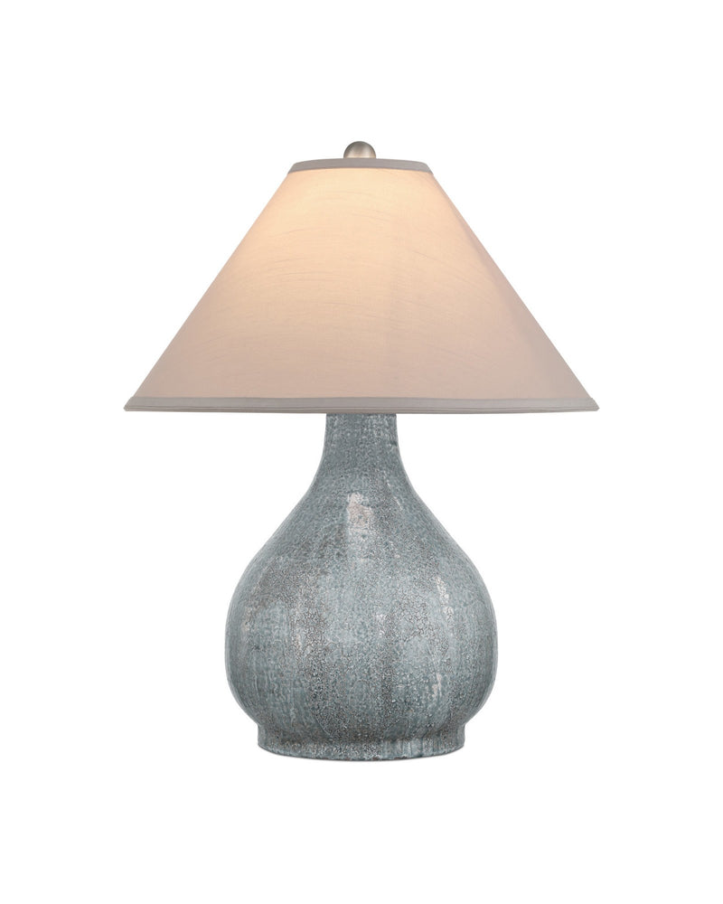 Malin Table Lamp in Gray / Blue