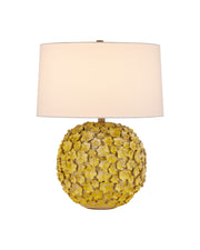 Mantilla Table Lamp in Yellow