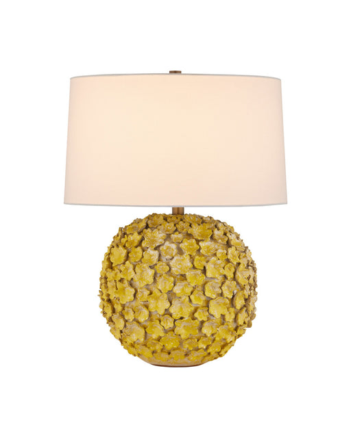 Mantilla Table Lamp in Yellow