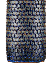 Lunares Table Lamp in Dark Blue Reactive