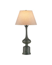 Virgil Table Lamp in Verdigris