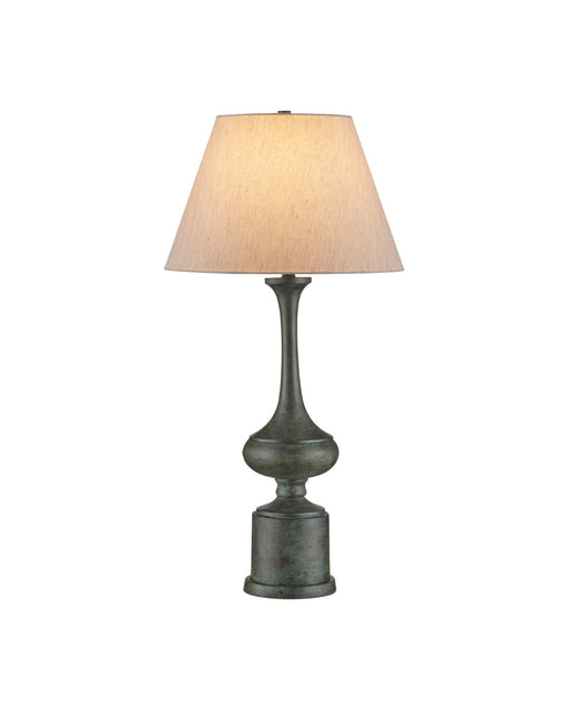 Virgil Table Lamp in Verdigris