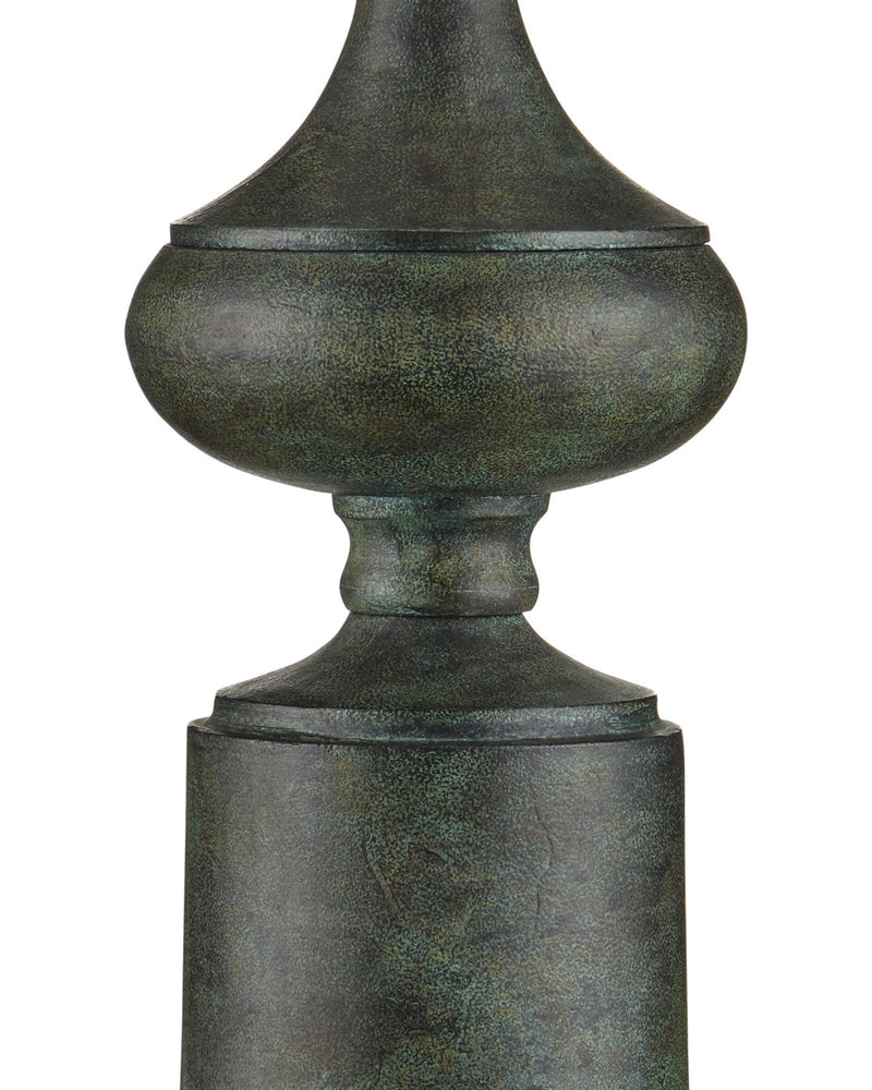 Virgil Table Lamp in Verdigris