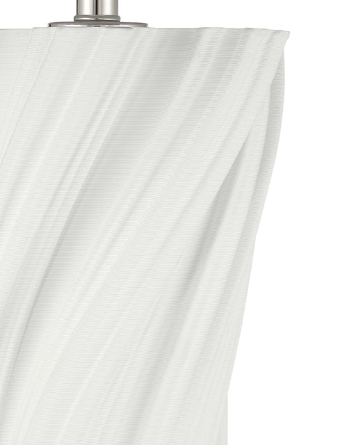 Ascension Table Lamp in Off-White / Clear