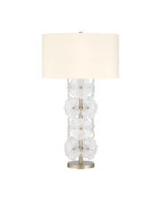 Mallow Table Lamp in Clear / Champagne