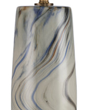 Rivulet Table Lamp in Marbleized Gray