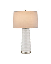 Canova Table Lamp in White