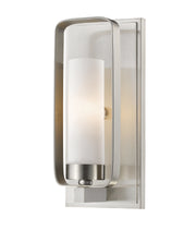 Aideen 1 Light 4.5" Wall Sconce in Brushed Nickel