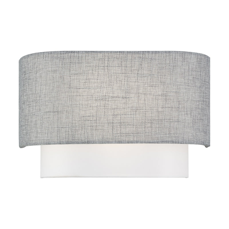 Brookmeade 2-Light ADA Wall Sconce in Brushed Nickel