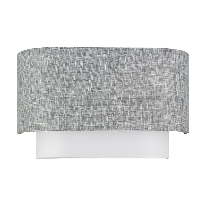 Brookmeade 2-Light ADA Wall Sconce in Brushed Nickel