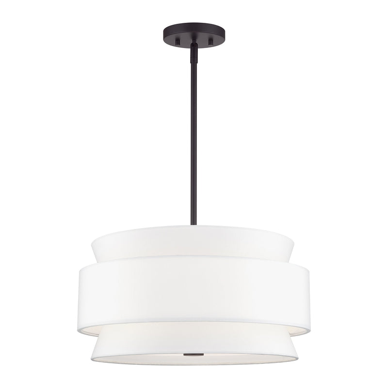 Fontana 4-Light Chandelier in Bronze