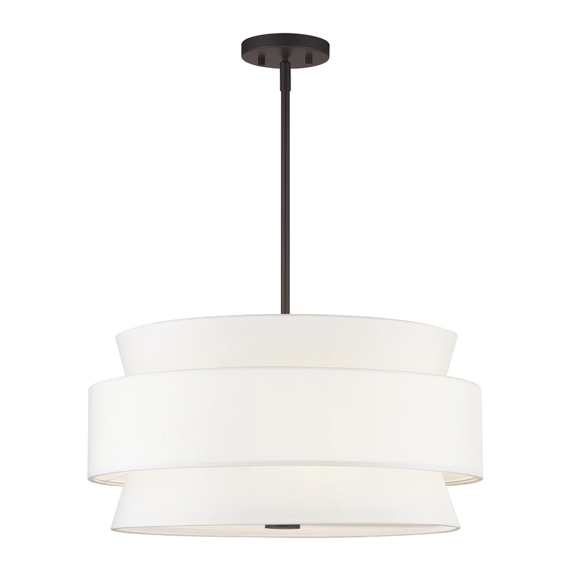 Fontana 5-Light Chandelier in Bronze