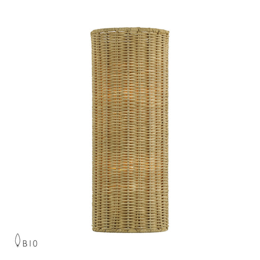 Weavington 2-Light Half Cylinder ADA Wall Sconce in Antique Gold Leaf