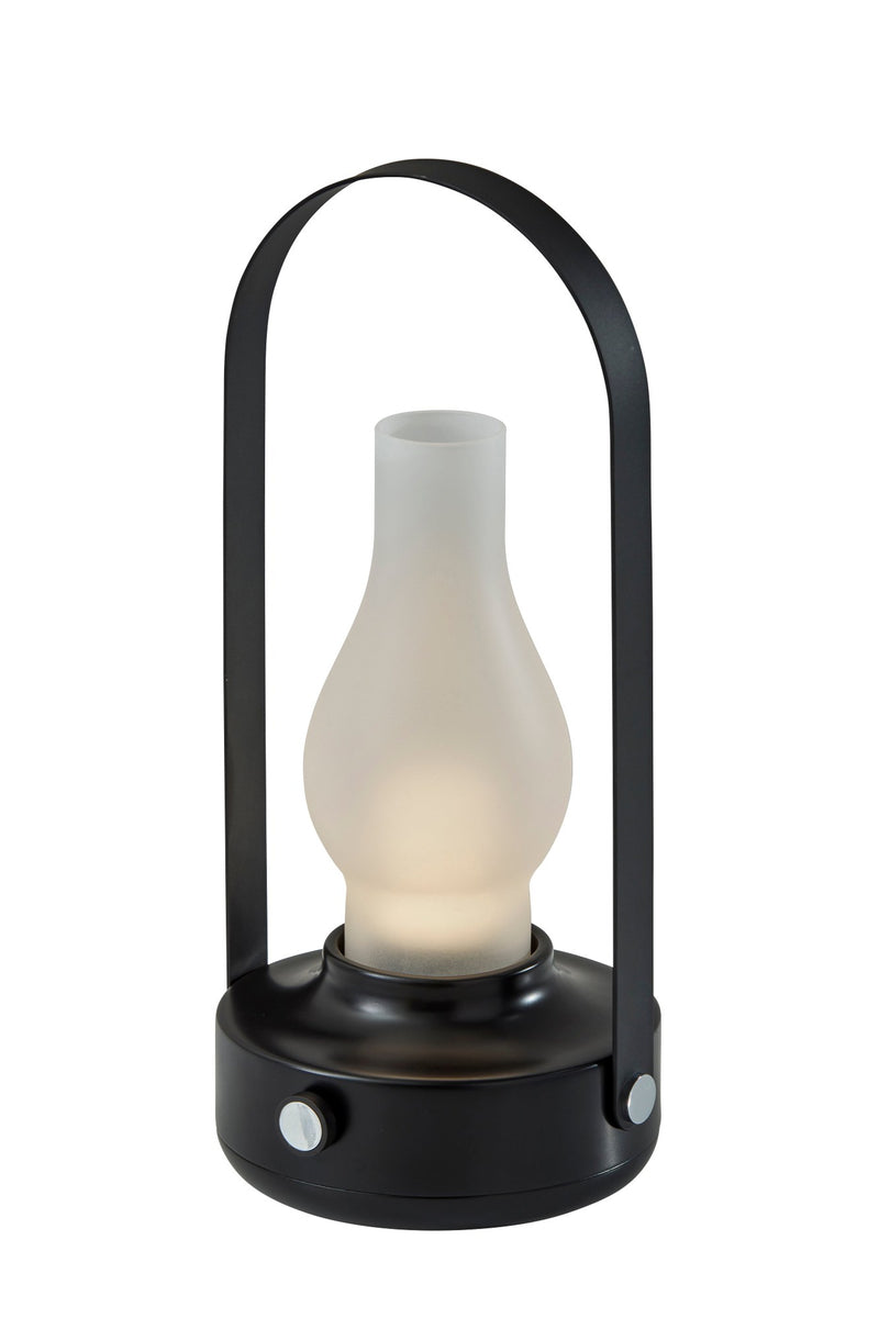 Eddy Cordless LED Table Lamp in Black