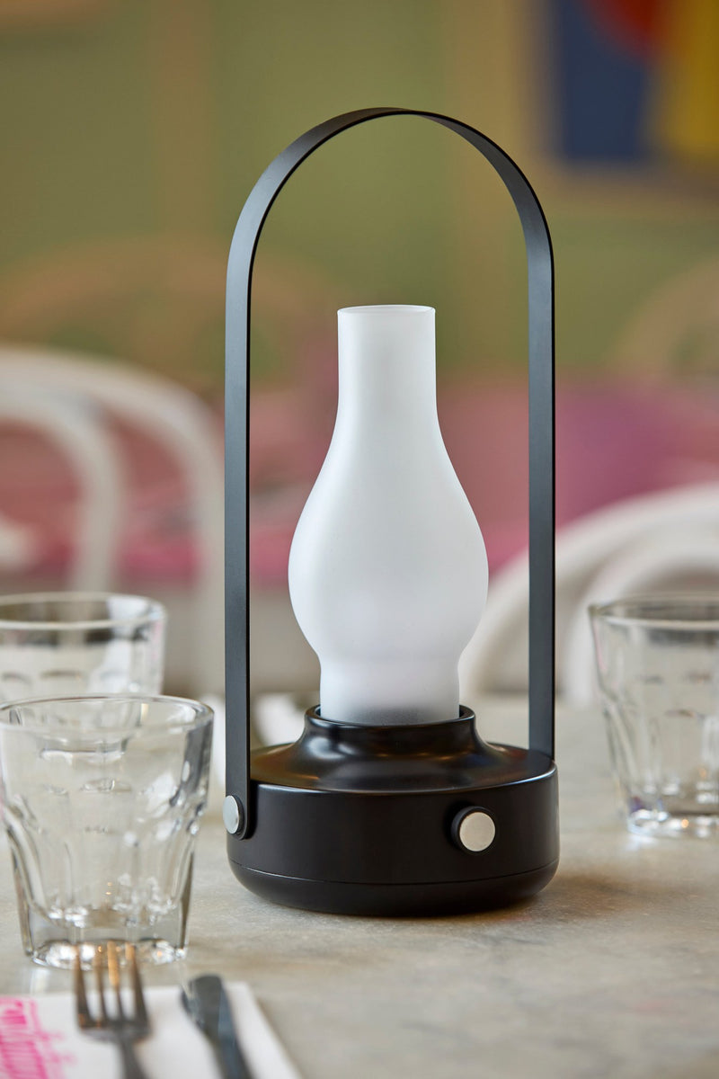 Eddy Cordless LED Table Lamp in Black
