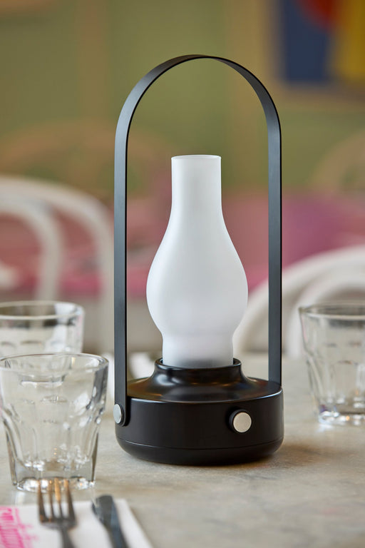 Eddy Cordless LED Table Lamp in Black