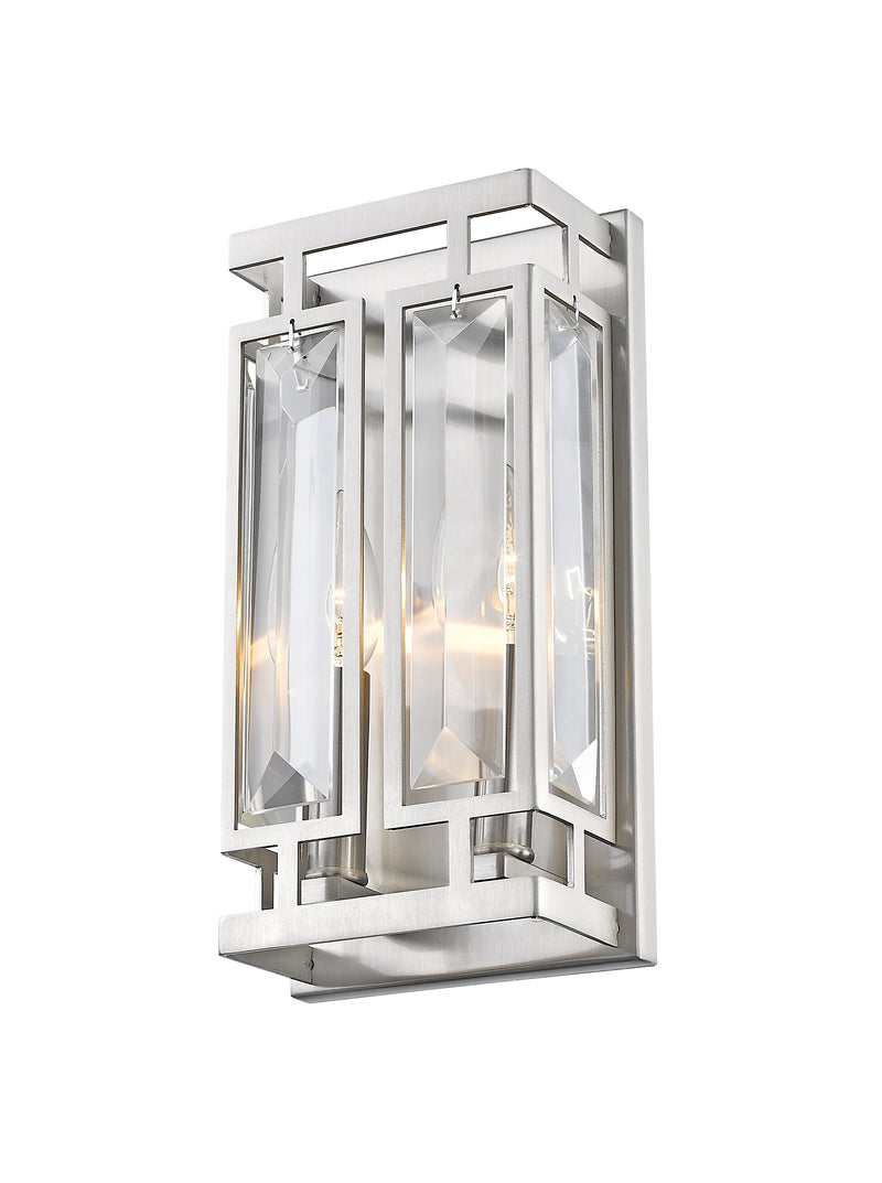 Mersesse 2 Light 6" Wall Sconce in Brushed Nickel