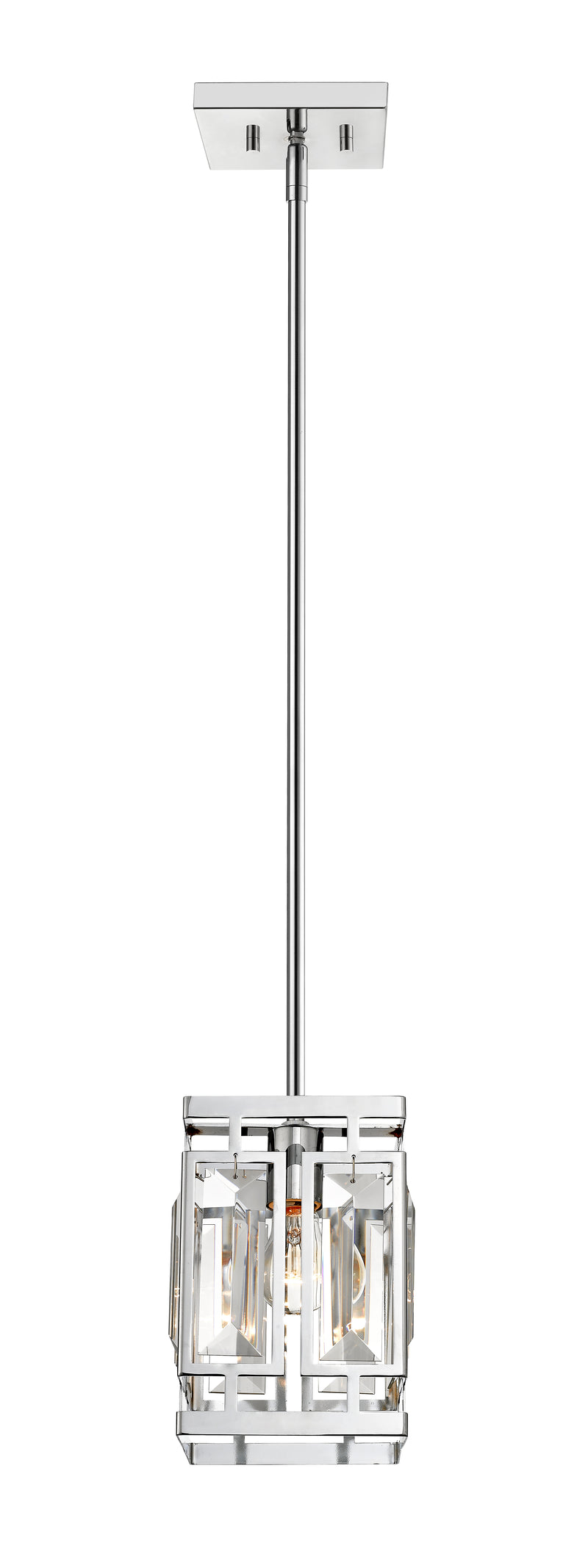 Mersesse 1 Light 6.5" Pendant in Chrome