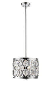 Dealey 3 Light Chandelier in Chrome